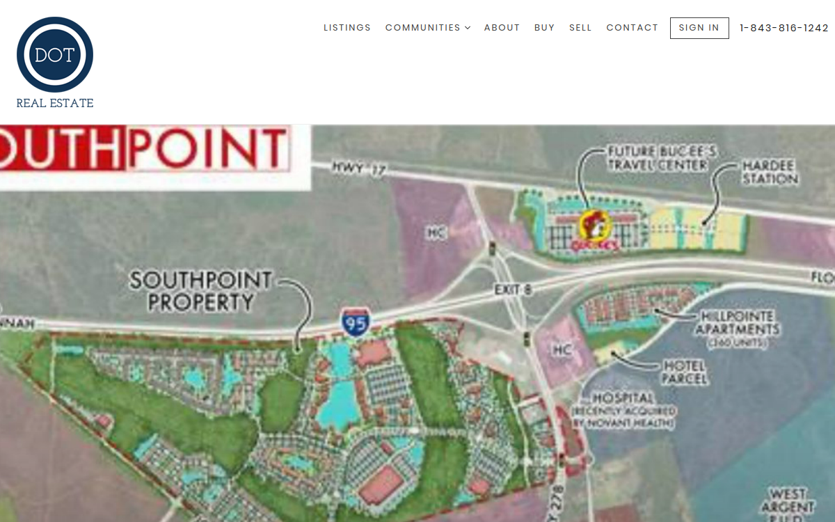 Hardeeville Real Estate website preview